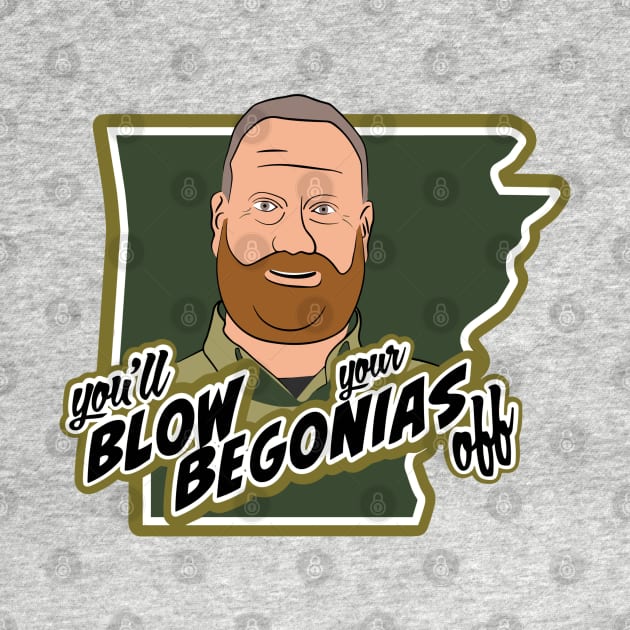 Chief Bradley Taylor You’ll BLOW your begonias OFF oplive on patrol live op nation SHIRT HAT MUG STICKER by cloudhiker